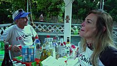 Wife Fucks Passionately in Cowgirl and Missionary After Dressing for Work with Moaning Orgasm