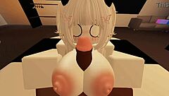 Shy Roblox girl hides a wildly lustful side inside