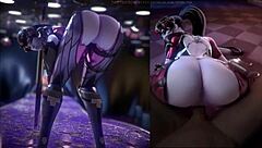 widowmaker big ass compilation