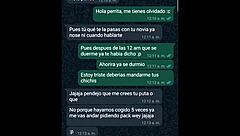 finally my mexican friend lets me record her during our live web chat session