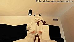 Shy Roblox girl hides a wildly lustful side inside