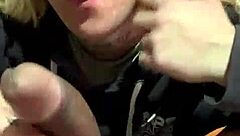 Latina goddess deepthroats cock. She swallows cum in sloppy facial.