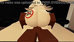 Shy Roblox girl hides a wildly lustful side inside