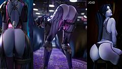 widowmaker big ass compilation