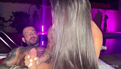 Hey, I hooked up with this gringo by the pool and he fucked like a pro Brazilian