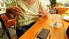 Chubby Mature Milf Boldly Flashing Her Hairy Tits Outdoors