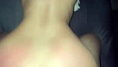 Isn't it thrilling how this skinny curvy Latina bounces roughly on my huge cock in pov?