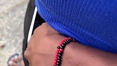 Levei preto favelado dotado 30cm da trilha pra me fuder!