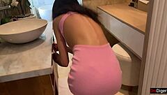 hey, i stopped time and explored a hot real estate agent in various spots