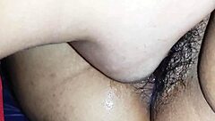 Filipina girlfriend enjoys close up licking in homemade video session