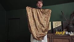 Horny Czech granny rides doctor wildly in hospital dorm spooning session!