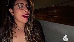 He picks up a cumbia singer and takes her straight to his bed for mature milf riding and deepthroat action.