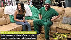 Naughty Masseuse Raven Rogue Teases Aria Nicole's Feet In Sensual Massage