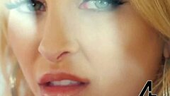 Blonde Cowgirl Alix Lynx Rides Alex Legend's French Fat Cock Wildly!