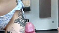 i caught my canadian lingerie model masturbating on set and gave her pov anal creampie