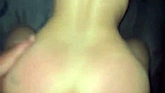 Isn't it thrilling how this skinny curvy Latina bounces roughly on my huge cock in pov?