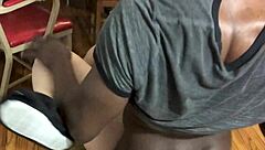 How Does This Thick White Girl Handle Getting Manhandled by BBC Thug?