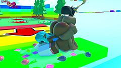 Candy jumps into intense fucking without waiting for the end of the wild sex session