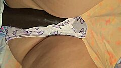 bbc stranger fills panties with cum in public beach toilet fantasy