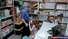 hey you naughty 20yo shoplifter, ready to get fucked hard by the horny office police officer for your punishment?