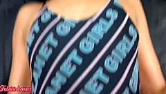 Stressed Worker Enjoys Brazilian Brunette Pussy Relief