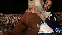 Big Ass Milf Sucks Monster Cock Before Tight Butthole Rimming and Huge Dildo Masturbation