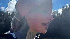 Crossdressing Tattooed Transsexual Vibes With Goals To Reach Finish Line