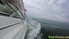 Suggestive Big Booty Babe Gets Cum In High Definition Action