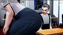 Can This Pawg Teacher Handle A Big Ass Tease?