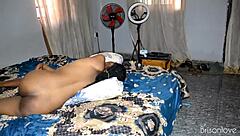 surprisingly she handles that massive black cock deep in her belly during curvy doggystyle pounding with big tits bouncing