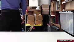 why is lilly hall getting her pussy pounded after shoplifting bust?