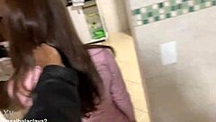 Oh Damn, I Came On My Brother-In-Law's Cock And Got Cum In My Mouth!