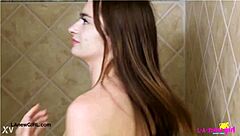 Hey Check Out This Cute Teen Taking a Refreshing Shower