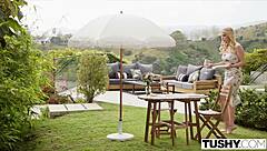 tushy graycee baybee demonstrates expert gaping skills in debut performance