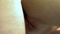 My tight young ass gets creampie from thick cock in doggystyle orgasm