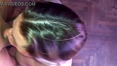 Second part of choking on rich cum from his massive verga