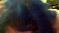 Sucking THAT DICK with intense passion