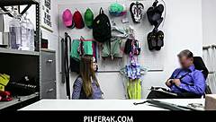 hey, if shoplifter teen 18+ lets officer have his way with her, she can go home!