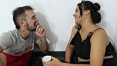 I played rock paper scissors with my curvy Colombian friend and her big ass won