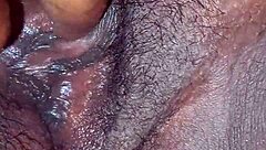 what contrasts with this simple bbw pussy display?