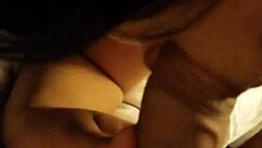 Hotwife takes old boyfriend's blowjob while cuckold watches