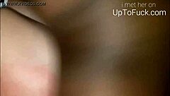 Cheating wife takes big black cock in close up interracial creampie orgasm.