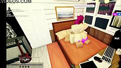 Girlfriend Strips Naked After Breakfast for Intense Ass-Pounding Fuck Session