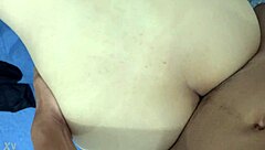 Outdoor public moment with smooth white skin