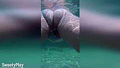 Multiple Creampie Underwater Cum Inside Yet Leaves Her Wet Pussy Dripping