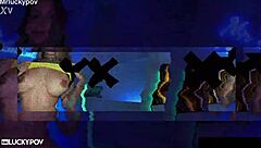 Big booty brunette Guiliana Cabrazia twerks during anal