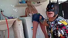 I enjoy watching this hot wife cheat with a sex toy in outdoor public fun