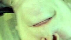 Cum Floods Her Mouth During Intense Homemade Threesome Action With Housewife Twist