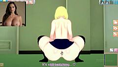 RUBIA RUSA DE NTR FOLLADA CON LENCERIA Y CORRIENDOSE COMO LOCA In Game