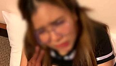 Thai Girl In Japanese School Uniform Gets Creampie In Horny Homemade Session
